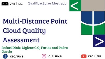 [Seminarios 1 - 2020] Multi-Distance Point Cloud Quality Assessment