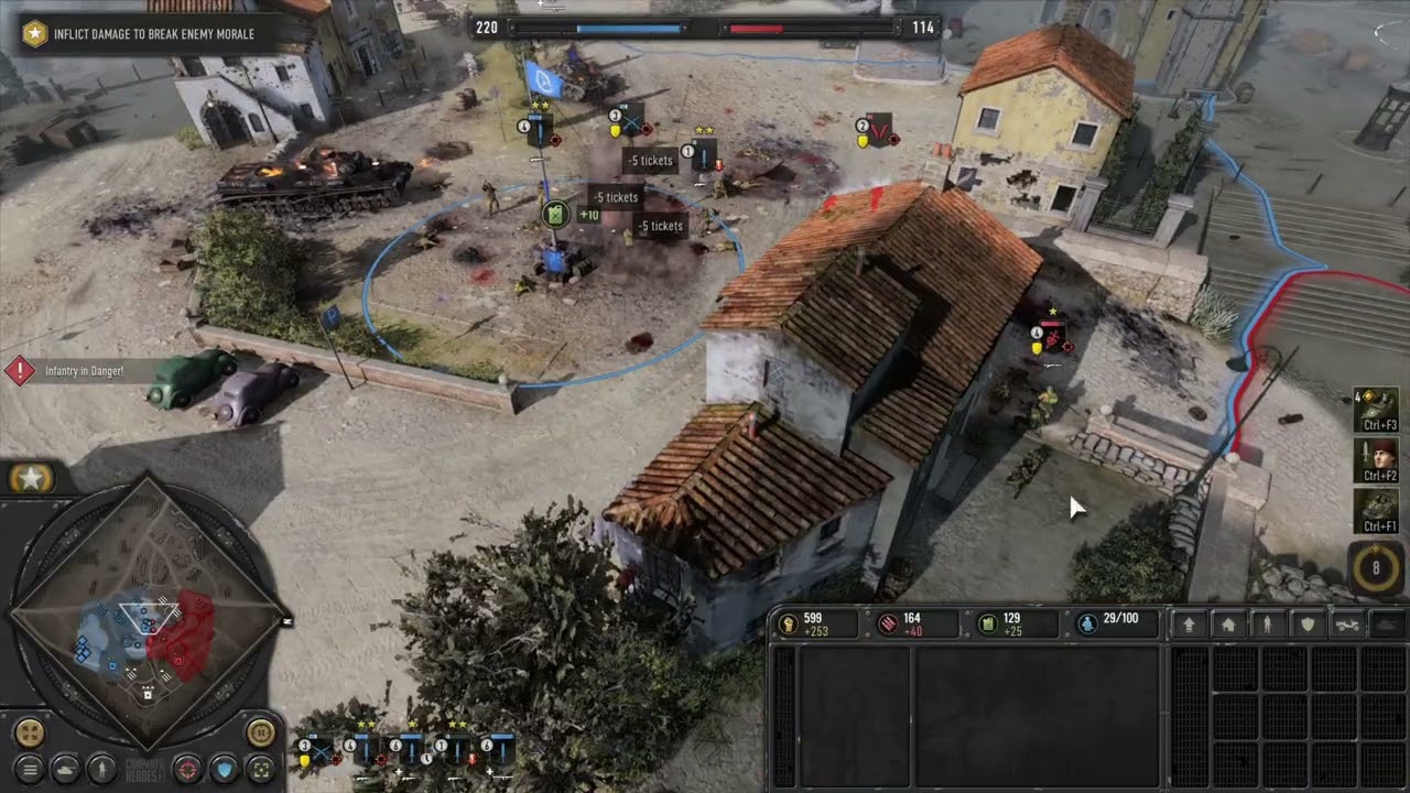 Company Of Hero's 3 Italy campaign Ep 31