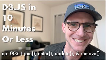 D3.js in 10 Minutes or Less | ep. 003 - .join() + Animation Bonus!