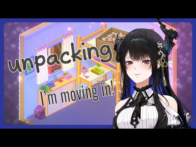 【Unpacking】Moving into the hololive office 🎼のサムネイル