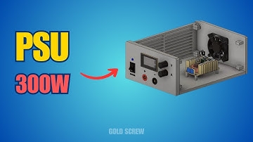 Adjustable Power Supply - 3D Design The PSU Box In Fusion 360