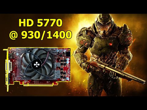 Разгон Radeon HD 5770 тест в Doom