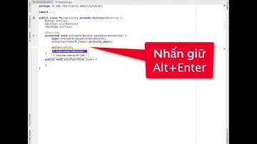 Android Programing: 6 loại Xử lý sự kiện trong Lập trình Android - 6 ways to write event in android