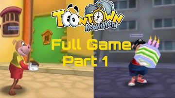 Toontown Rewritten - Full Game Part 1: Toontown Central (with some of donald’s)