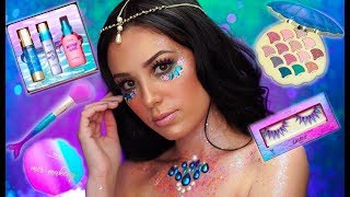 NEW TARTE MERMAID COLLECTION! | Festival Mermaid Makeup Tutorial | Tarte Cosmetics | Victoria Lyn