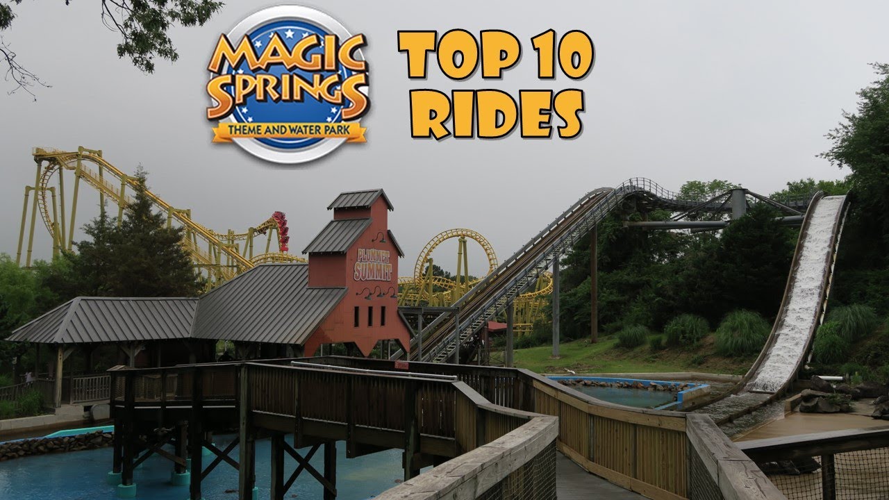 Top 10 Rides at Magic Springs YouTube