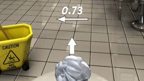 Paper Toss - Restroom - Android HD Game