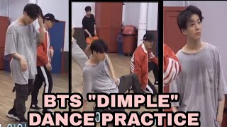 DIMPLE DANCE PRACTICE [BTS 바탄소년단] || #Jungkook FOCUS