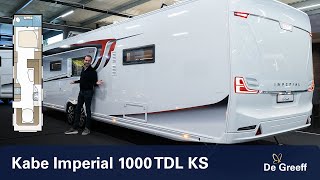 KABE Imperial 1000 TDL KS E8/DL  Langste caravan van Europa  De Greeff