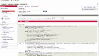 LexisNexis Company Dossier