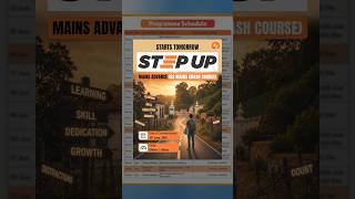 STEPUP MAINS ADVANCE (GS Mains Crash Course) by Vajiram and Ravi