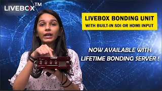 LIVEBOX  Internet Bonding Unit With SDI or HDMI Input Full HD/4K Streaming From Anywhere. screenshot 3