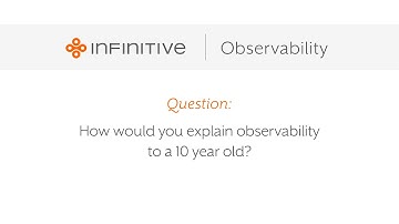 Observability 101 - Explaining it to a 10 year old