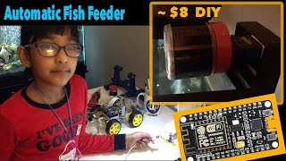[Kids] DIY Automatic Smart Fish Feeder using ESP8266 Wifi module and Servo screenshot 4