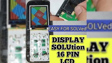 Itel White LCDs Solution | Itel I2163 LCDs White Display Solution | Itel White Display Solution