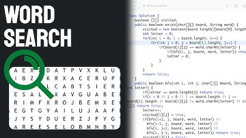 Leetcode 79: Word Search | Java Solution