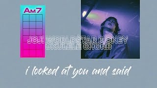 Joji - WORLD$TAR MONEY ukulele chords and lyrics