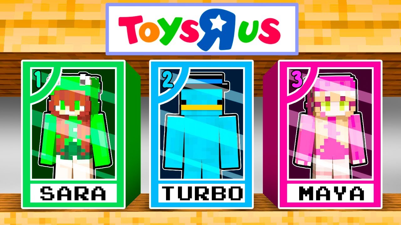 Nos Convertimos En JUGUETES en Minecraft!