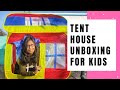 Tent House With Balls Unboxing | Kids Tent Unboxing Hindi | Kids Tent House Making