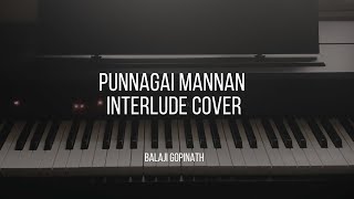 Punnagai mannan theme interlude cover | Balaji Gopinath