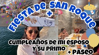 🎉Romería de san Roque ¡¡ Festejamos el cumpleaños de mi esposo y su primo !! 🎉 + paseo
