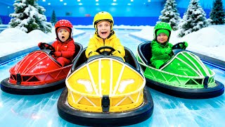 family fun ski dubai winter adventures kids