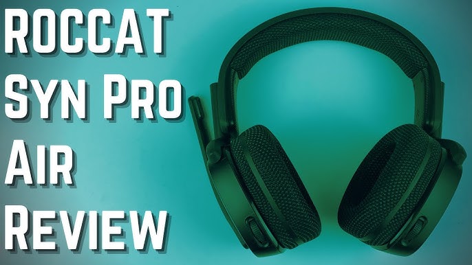 It's SINFULLY light! - Roccat Syn Pro Air Wireless Gaming Headset - YouTube