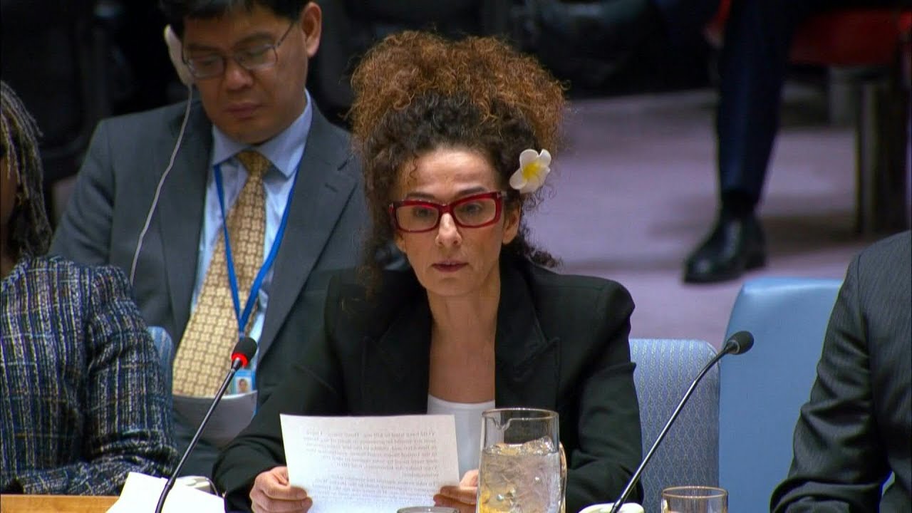 Une opposante iranienne confronte le représentant de Téhéran à l'ONU | AFP