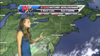 Sunday September 7th Evening Forecast