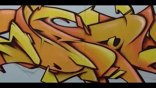 Graffiti piece timelapse - freestyle #2 - Morph