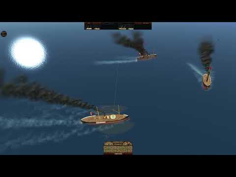CLAD in IRON: Pacific 1879 - Gameplay in SIM mode