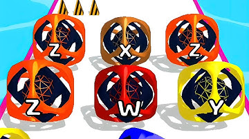 AZ Run 🥎ABC Ball Runner All Levels Gameplay Walkthrough (Android Ios) Level 1770