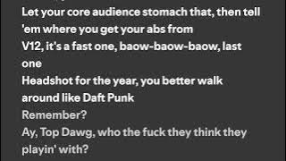 Kendrick Lamar - Euphoria (Lyrics)