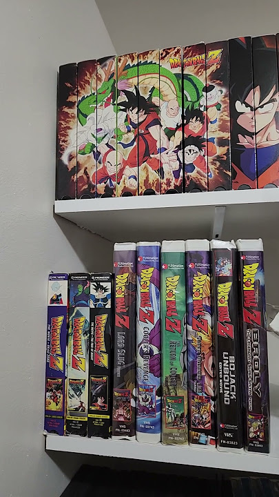 Dragon Ball Z (DBZ) Complete VHS Tape Collection Walkthrough!