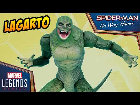 Marvel Legends Deluxe Lizard Spider-Man: No Way Home - Action Figure Review