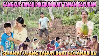 MASAK SESUAI PERMINTAAN LEO DI HARI ULANG TAHUN NYA, MAKAN BERSAMA KELUARGA