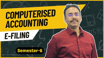 Full Concept of Computerised and E-Filing l 6th Semester l Calcutta University #mathursir