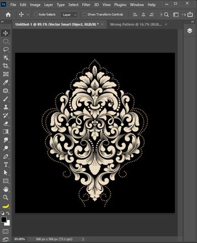 Create Patterns in Photoshop - Pattern Preview