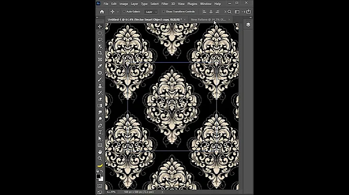 Create Patterns in Photoshop - Pattern Preview