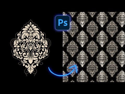 Video: Hur gör jag brickor i Photoshop?