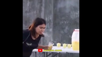 MEME LUCU | PRANK MINUM JUS RASA KETEK | #memes #shorts