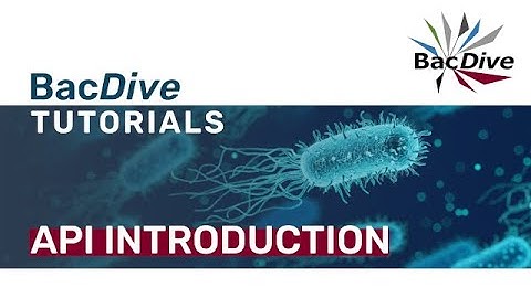 BacDive Tutorial: API Introduction