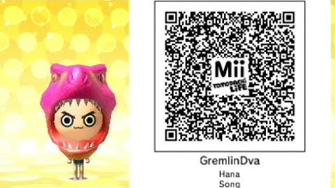 Mii QR Code Update Tomodachi Life - EVERY QR CODE EVER Nintendo 3DS