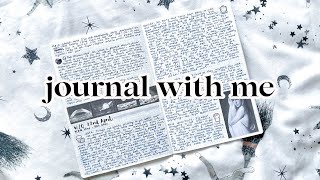 journal with me: weekly recap pages 💫 sensory issues, fun plans, \& TTPD