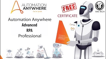 Advance Robotic process automation (RPA) professional Certificate with Free Certificate📖📝🏅