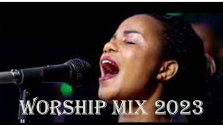 WORSHIP MIX 2023 I MORNING WORSHIP SONGS I MOYO WANGU I EVELYNE WANJIRU-DJ OSCAH #Fireworksflow02
