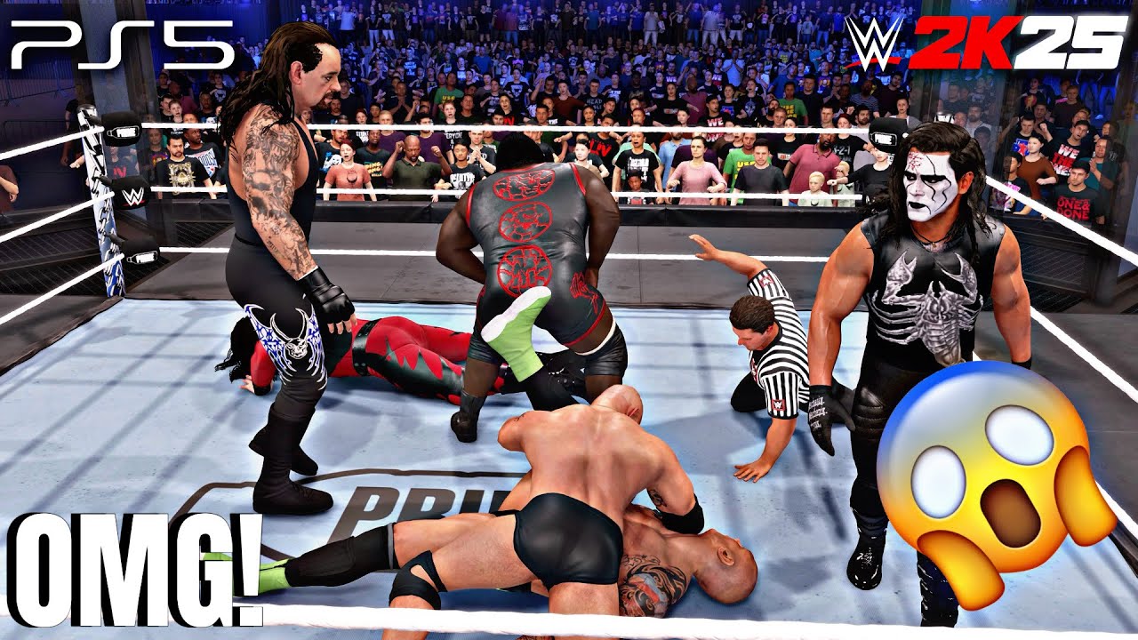 WWE 2K25 - Legendary 6 Man Elimination Chamber Match for The World Heavyweight Championship! | PS5