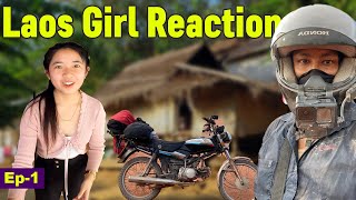 Laos Girl Meets Indian: Reaction | First Impression of Laos | Ep-1