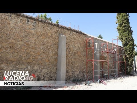 VÍDEO: A punto de finalizar los trabajos sobre el muro histórico de la Huerta del Carmen