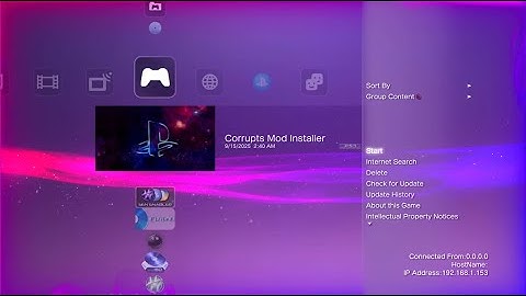 [PS3/CFW] Mod Installer 100+ SPRX Menus .PKG | CFW-DEX BLES-BLUS PS3 MOD LOADER Showcase